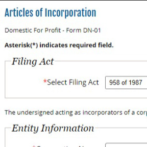 Register your business in Arkansas.