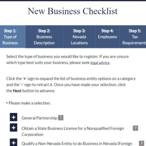 Register your business in Nevada.