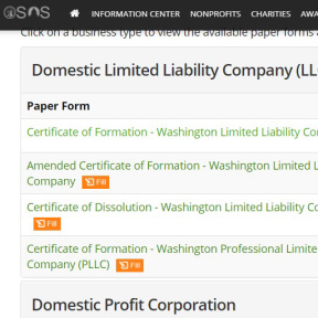 Register your business in Washington.