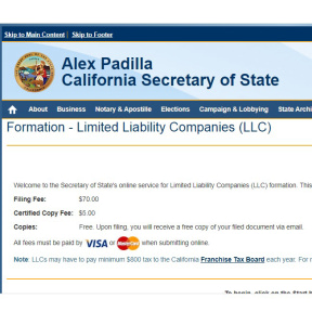 Register your company.