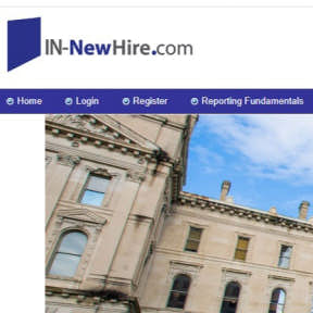 Report to the Indiana New Hire Reporting Center.