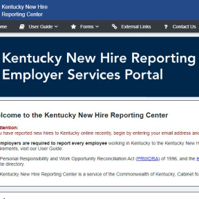 Report newly hired employees to the state.