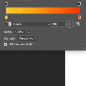 Ridefinisci la sfumatura.