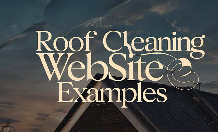 Stylized image of a roof with a background of clouds over a sunset.