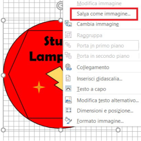 Salva il tuo logo come immagine.