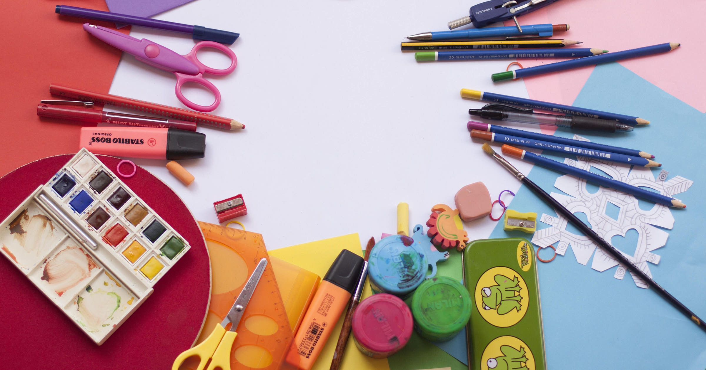 School Supply Logos + Free Logo Maker