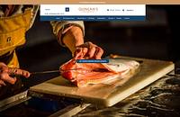 An example of a seafood website.