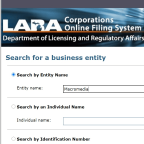 Register with your state.