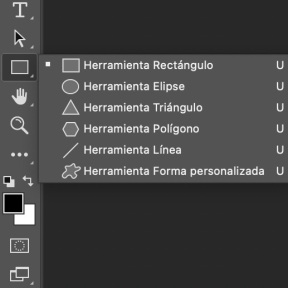 Selecciona la herramienta Forma.