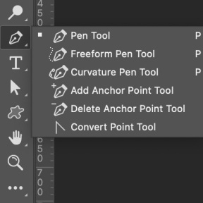 Select the Pen Tool.