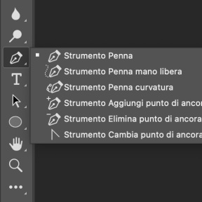 Seleziona lo Strumento Penna.