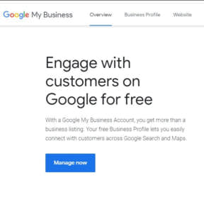 Register on Google My Business.