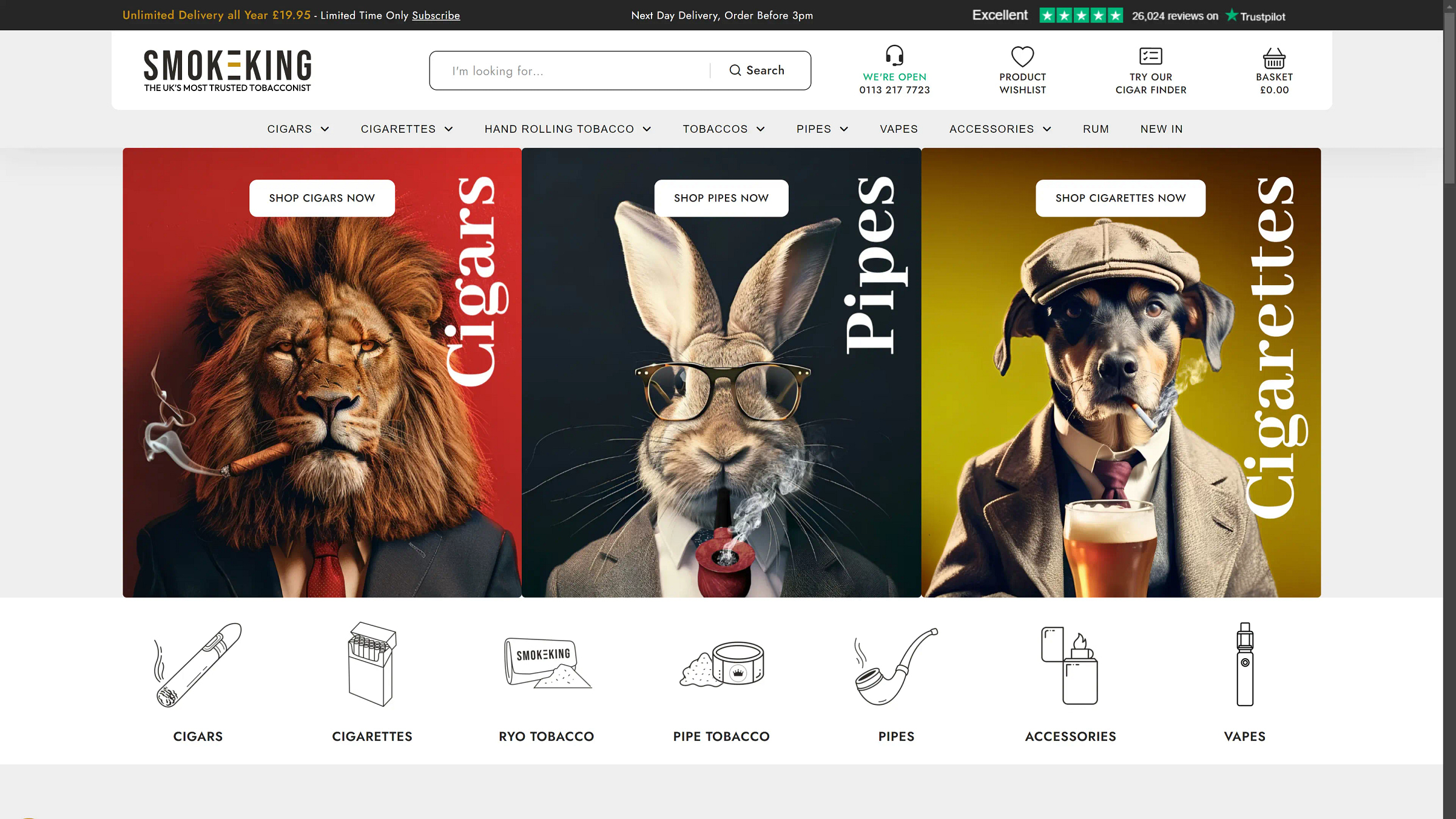 tobacco stock website review Smoke Shop Website Examples
