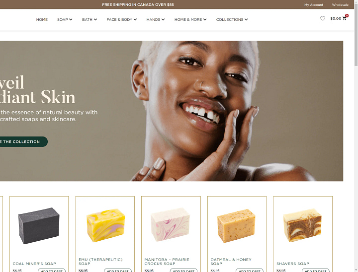 Soap Website Examples - 5 Sites That Clean Up Well