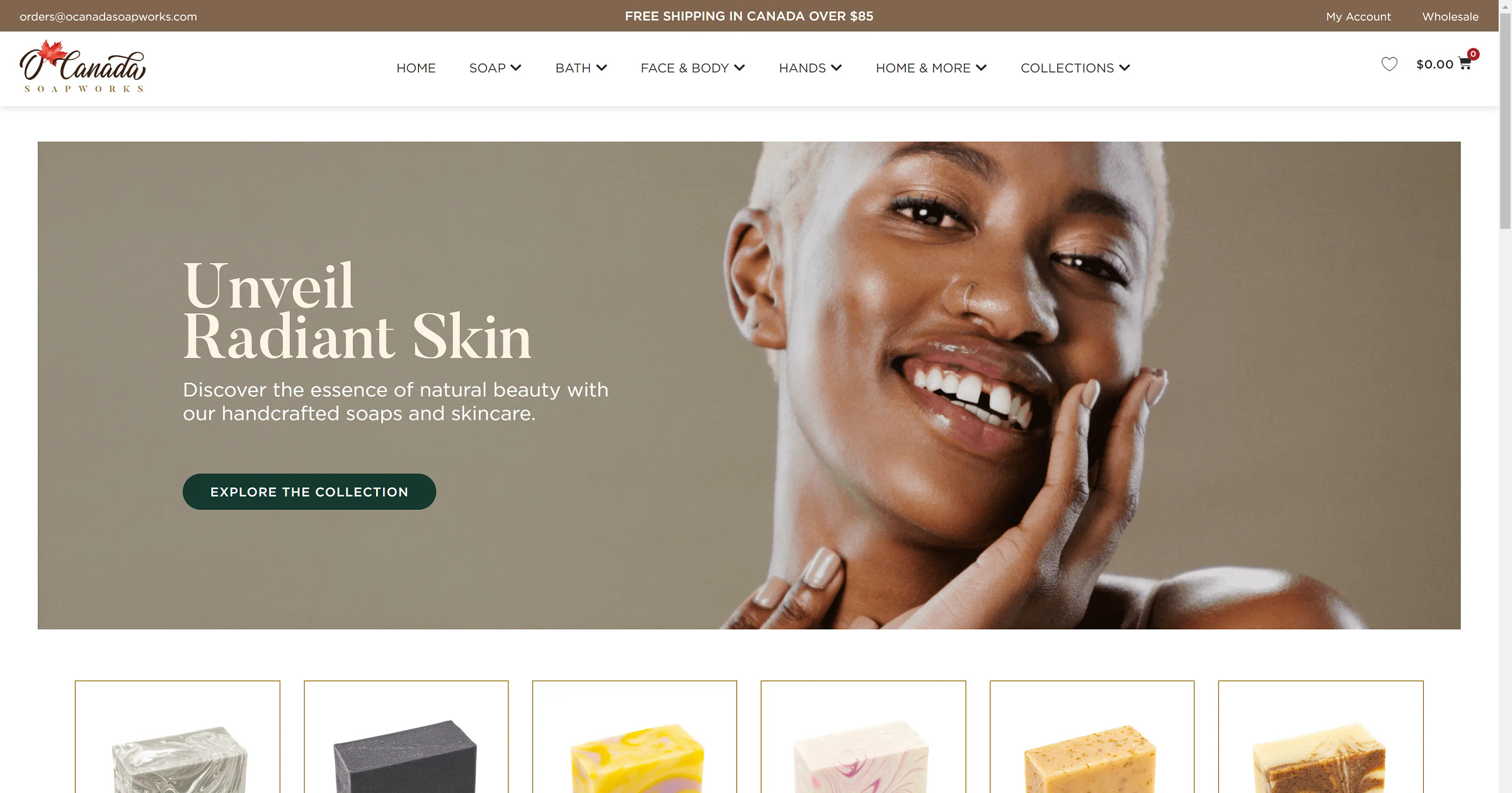 Soap Website Examples - 5 Sites That Clean Up Well