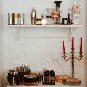 Stock up on utensils.