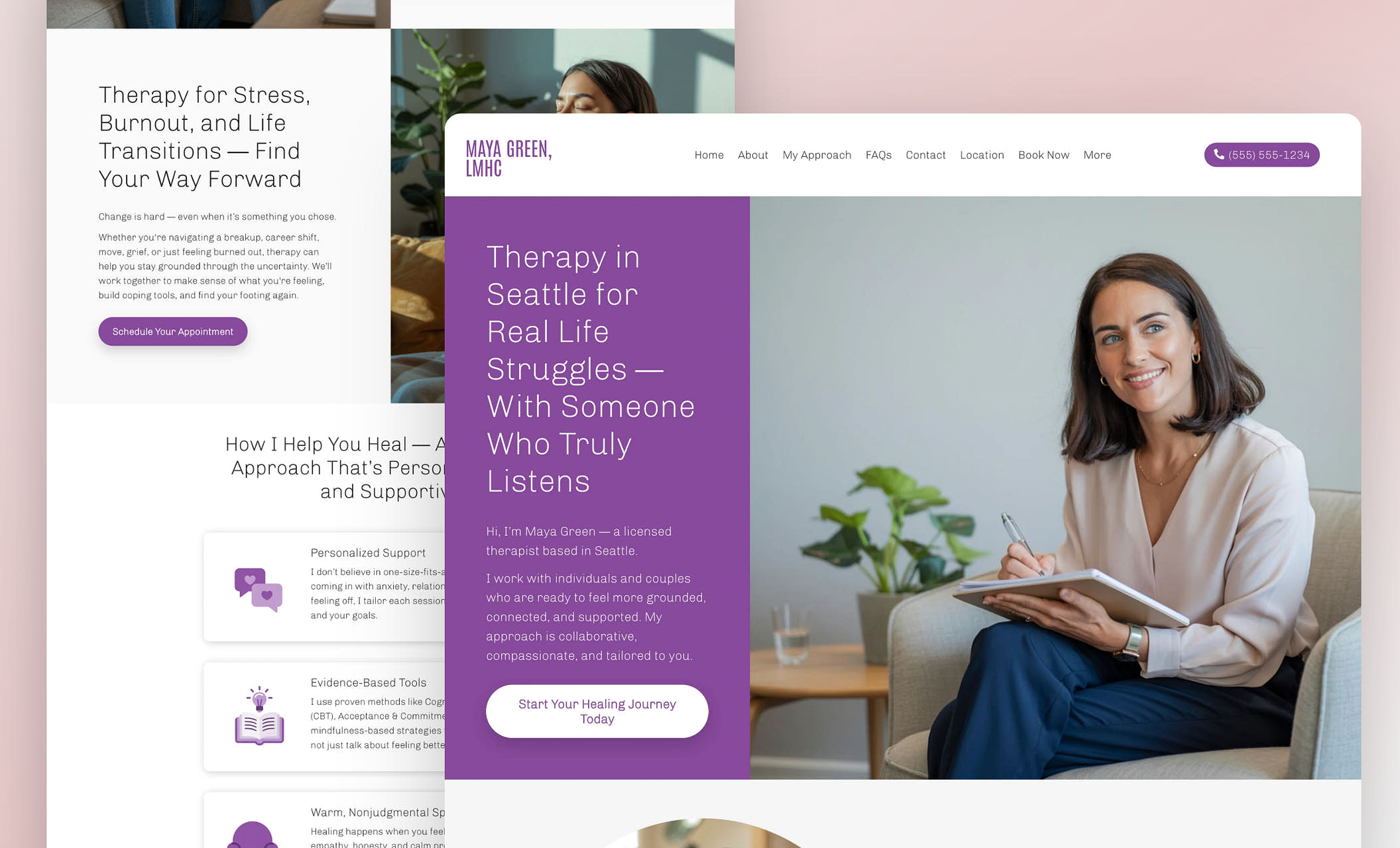 Best Therapist Website Templates Website Designs for Therapy