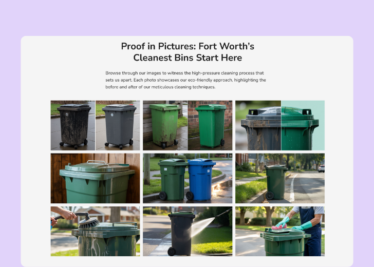 Gallery section titled 'Explore Our Stunning Home Remodeling Projects' with a gallery of 6 images of wooden-themed interior design in a masonry grid layout