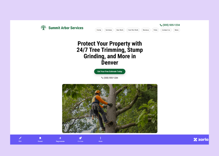 Screenshot of Zarla Editor's UI for selecting fonts and color palettes and uploading custom images