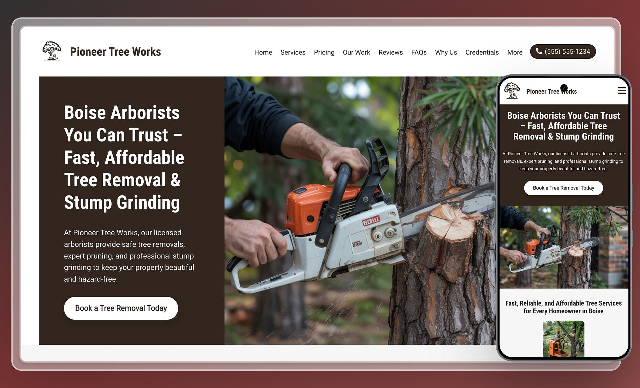 Tree Service Website Templates | Free, Customizable Designs for Arborists