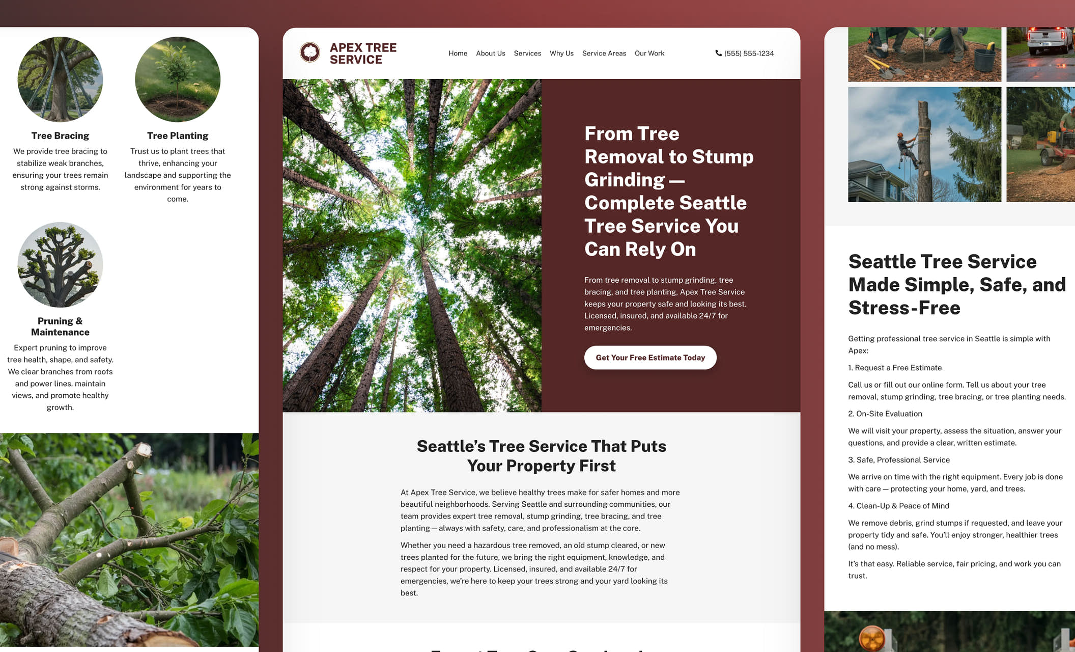 Tree Service Website Templates | Free, Customizable Designs for Arborists