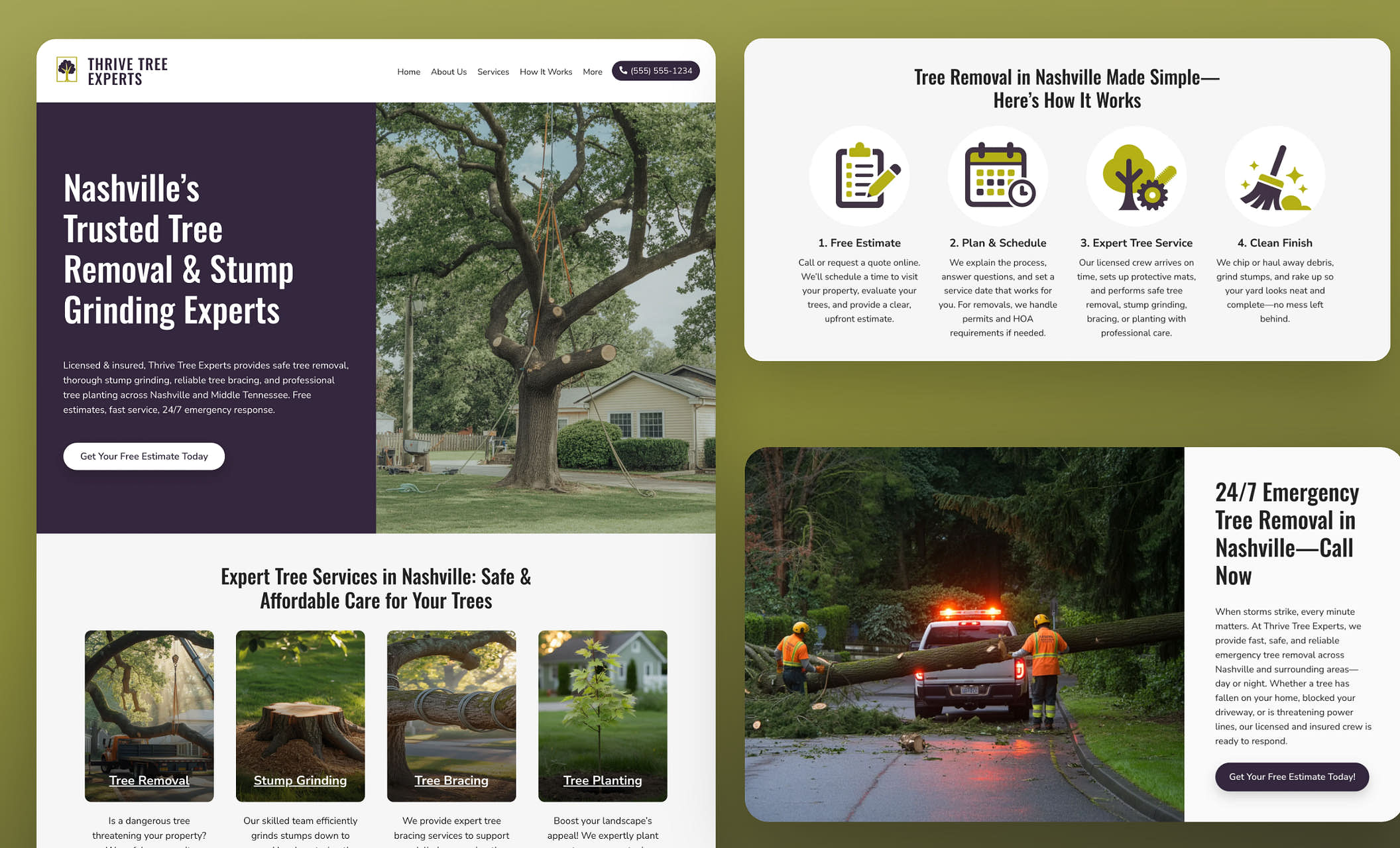 Tree Service Website Templates | Free, Customizable Designs for Arborists