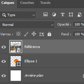 Utilisez une image de référence.