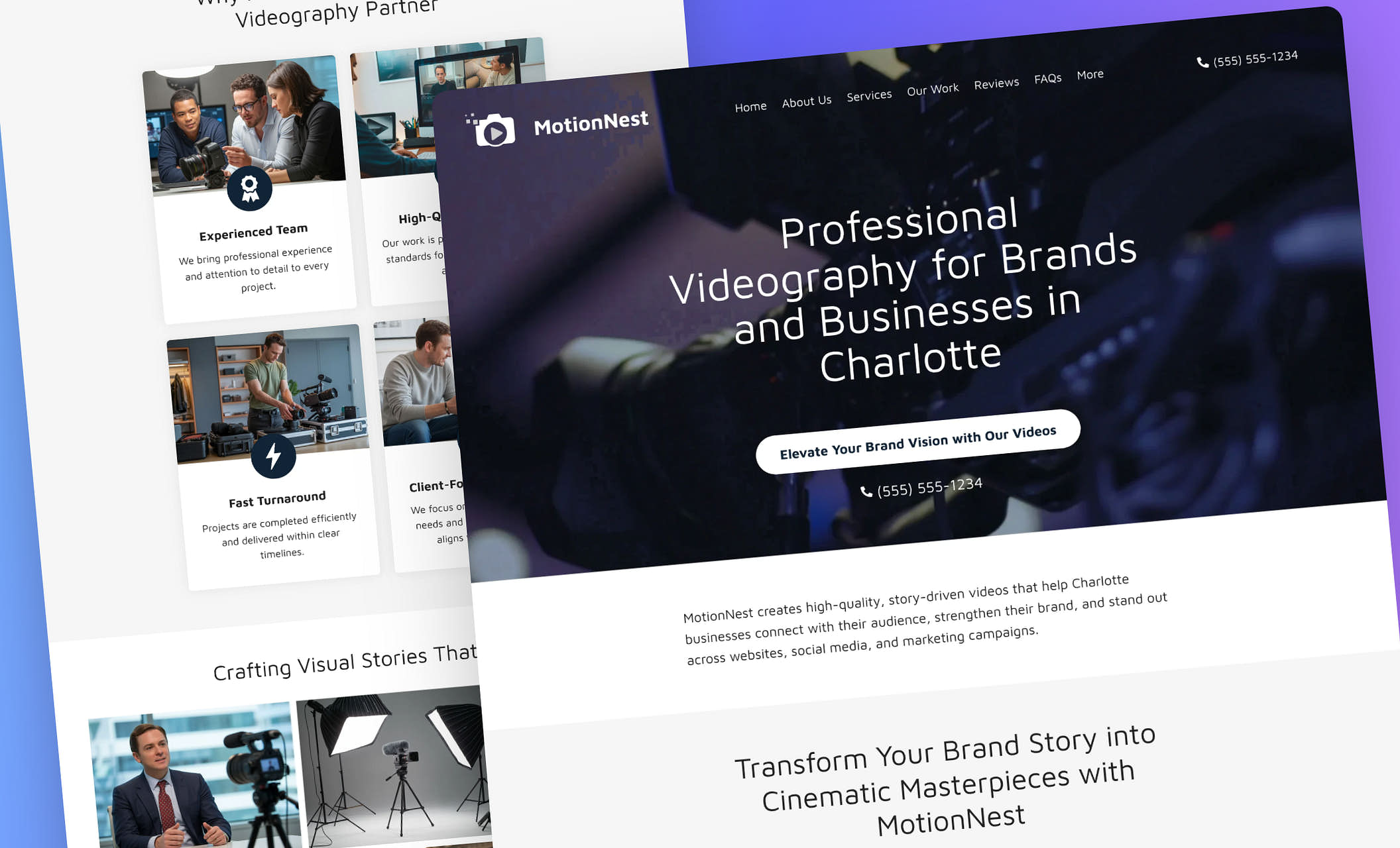 Best Video Production Website Templates | Zarla