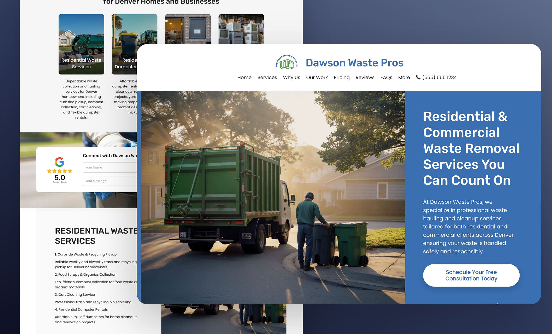 Best Waste Management Website Templates Sites for Garbage Service