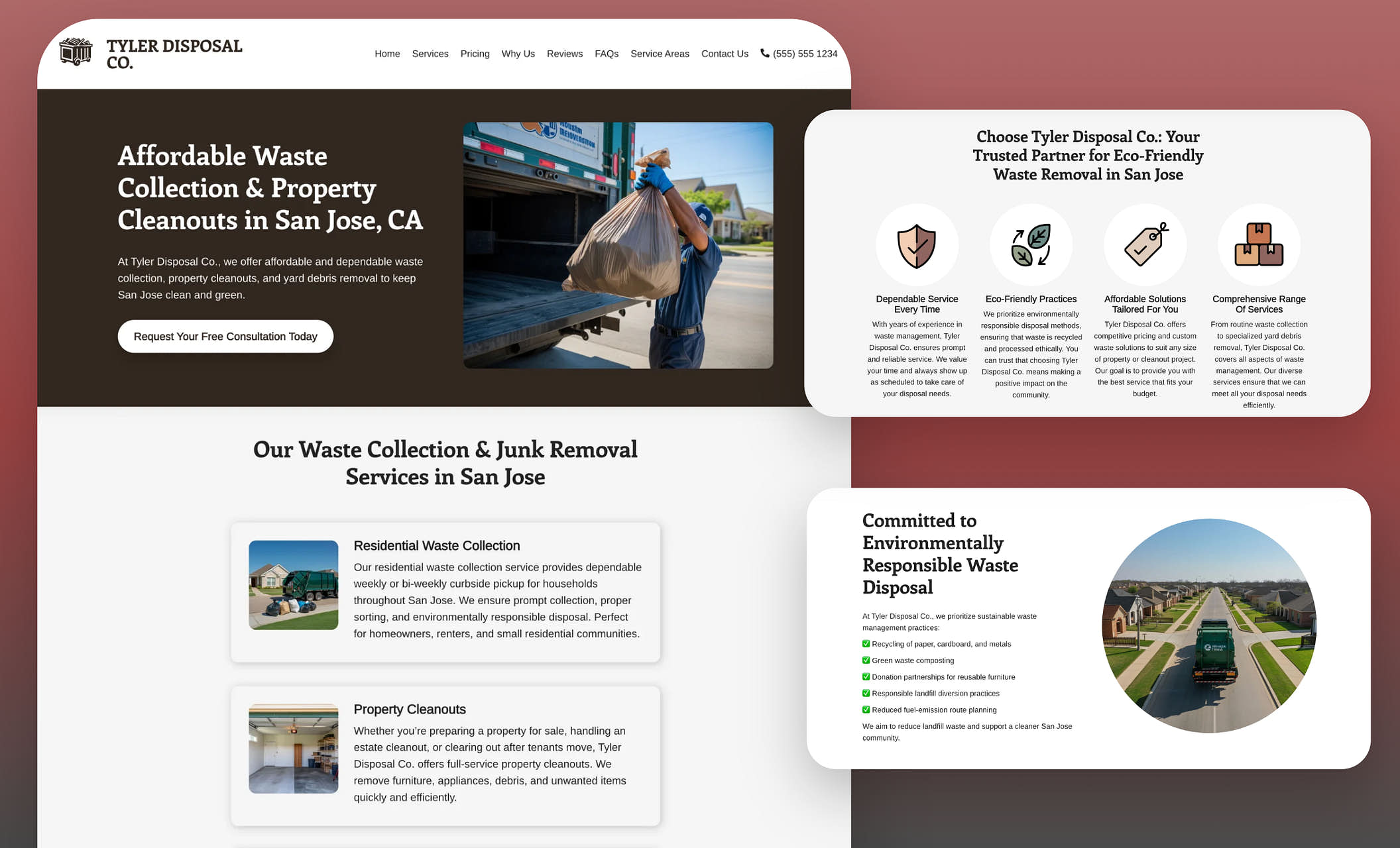 Best Waste Management Website Templates Sites for Garbage Service