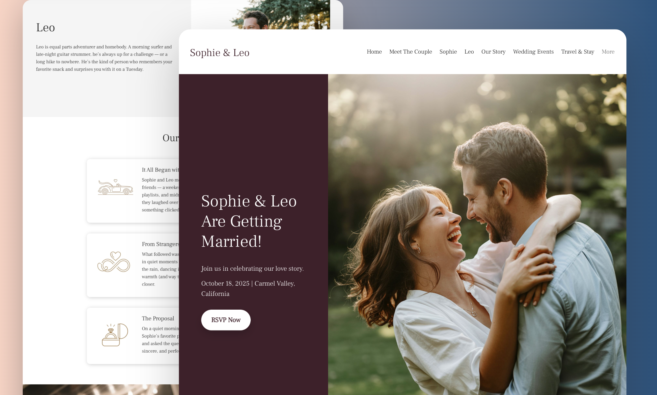 Wedding Website Builder