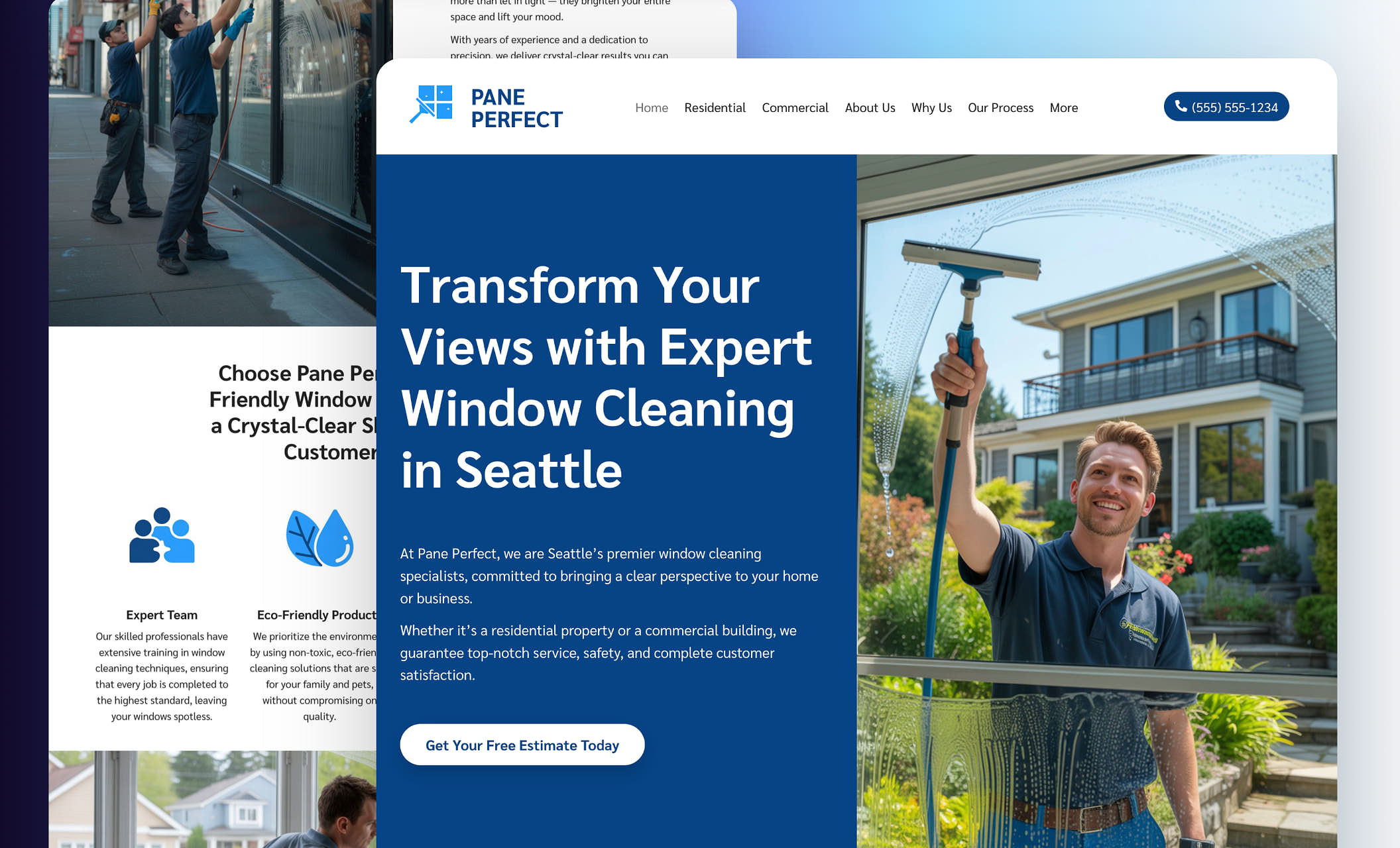 Best Window Cleaning Website Templates Templates for Window Cleaners