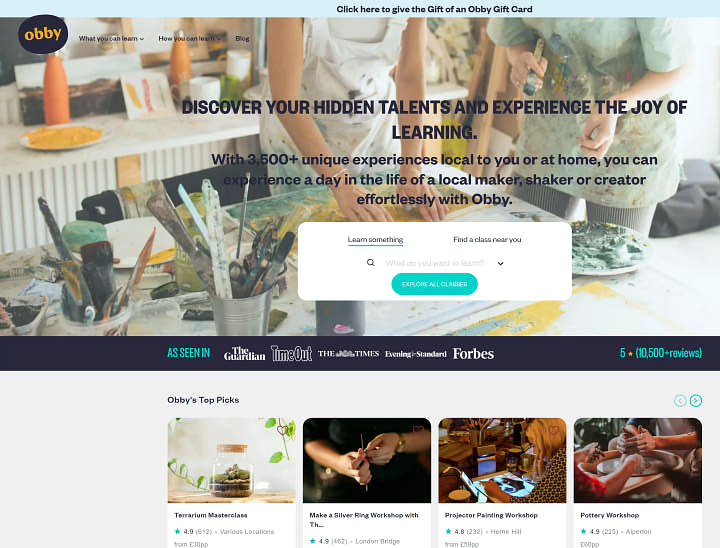 Workshop Website Examples - 5 Sites With Engaging Learning Experiences