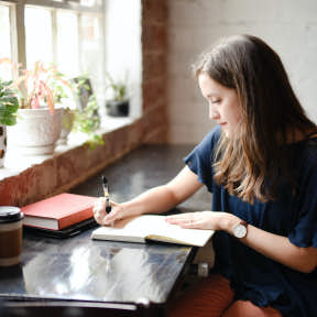 Write down name ideas.