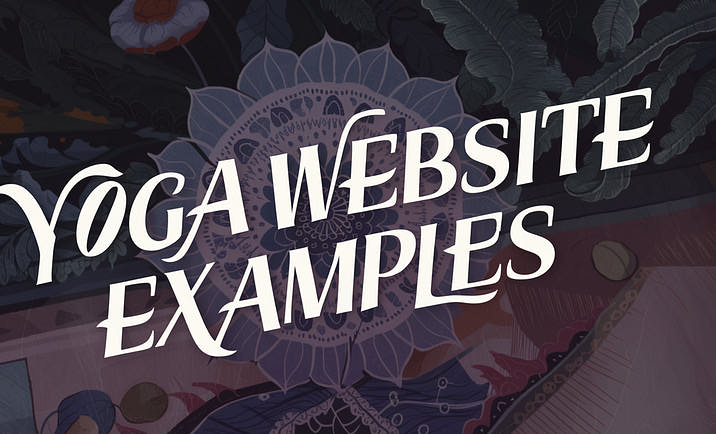 The image of a Mandala in a yoga studio.