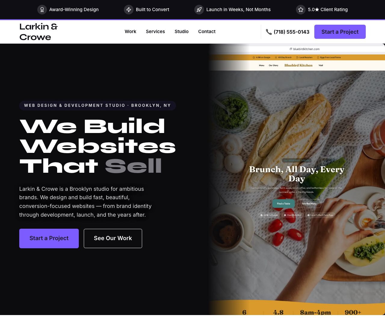 Web Design website template