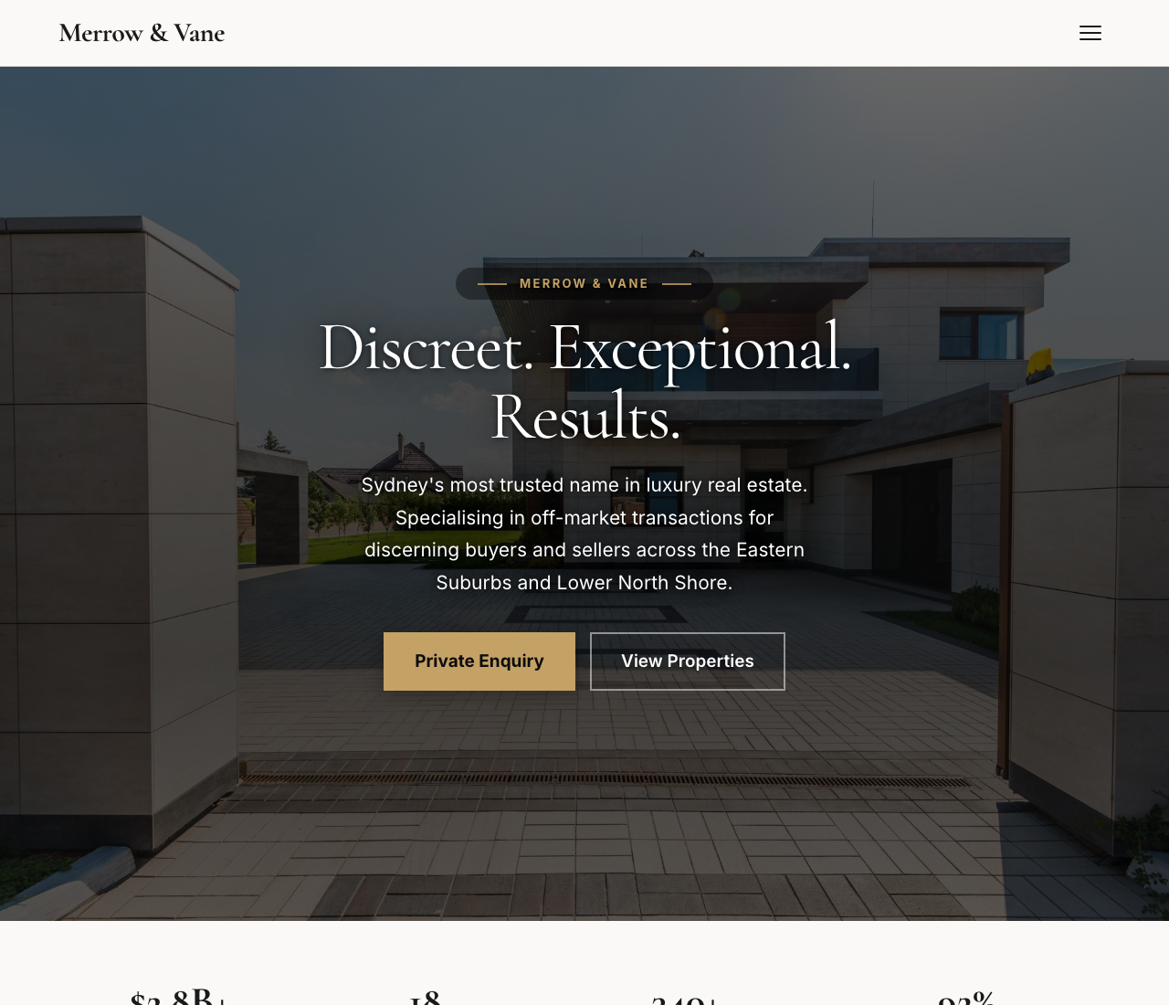 Luxury Real Estate website template